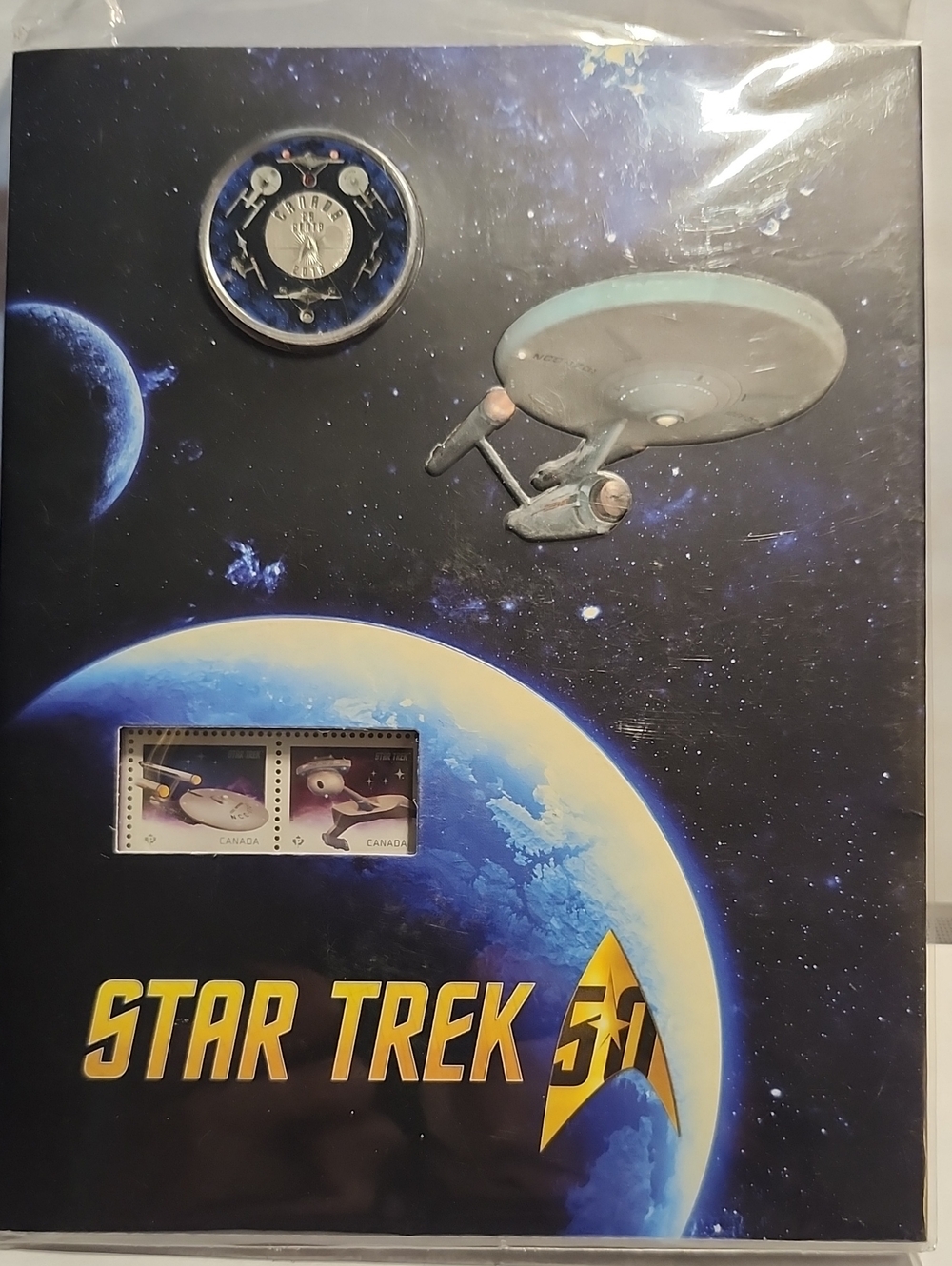 Star Trek 50th Anniversary Collectible Cover - Blue